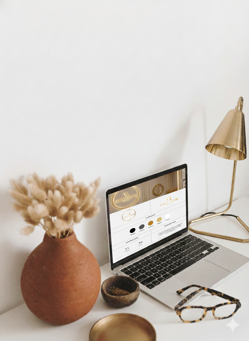 Imagem de uma identidade visual