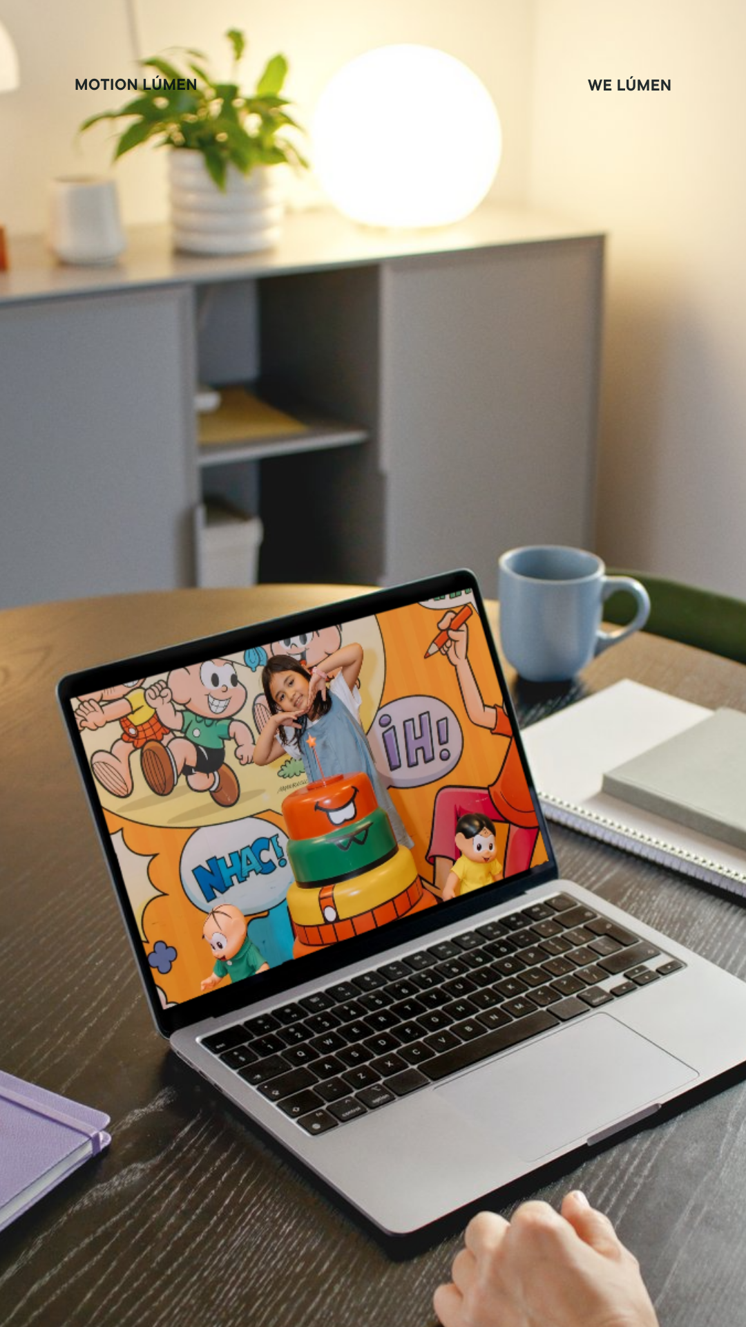 Imagem de um vídeo criativo